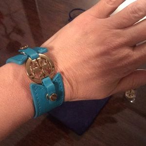 Brand new Tory Burch leather bracelet